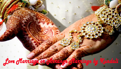 Love Marriage or Arrange Marriage According to Kundali